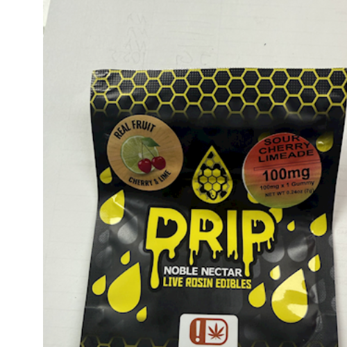 Live Rosin Gummies - Sour Cherry Limeade - 100mg