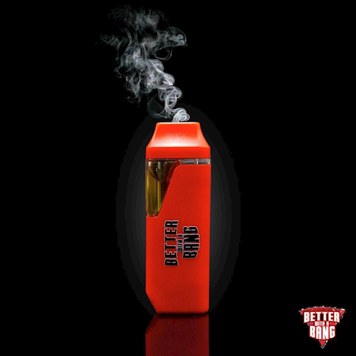 Better With A Bang - Disposable Vape Carts - Angry Apple - 2g