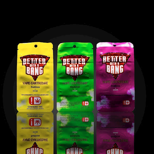 Better With A Bang - 510 Cartridges - Bubble Runtz - 1g