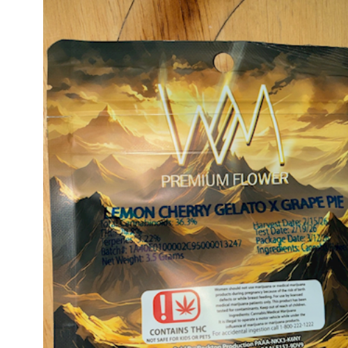 4-2 - Lemon Cherry Gelato - Lemon Cherry Gelato. - 3.5g