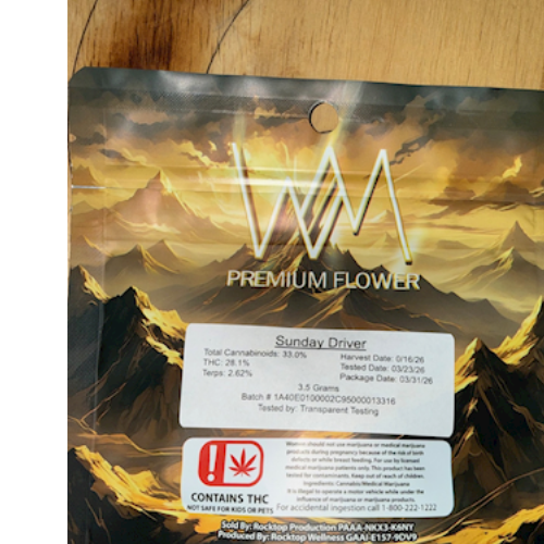 3-3 - Sunday Driver - Sunday Driver - 3.5g