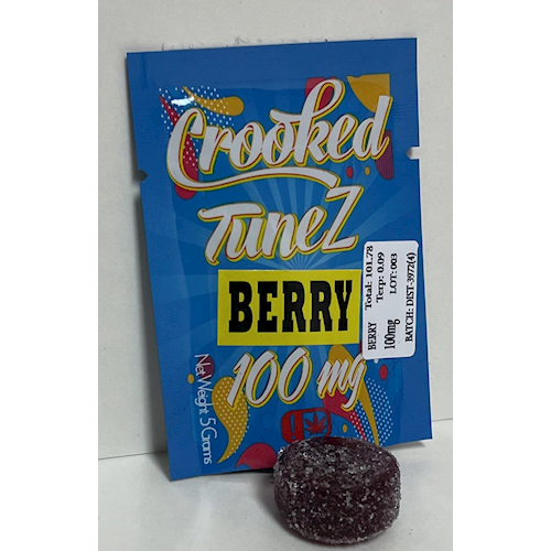 CROOKED TUNEZ- BERRY 100MG