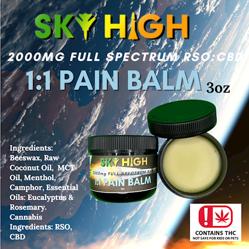 1:1 Pain Balm RSO:CBD