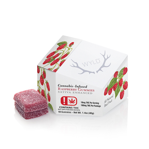 Wyld - Raspberry 100MG THC