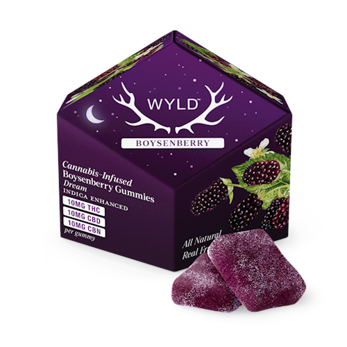 Wyld Boysenberry - 100mg THC/10pc box