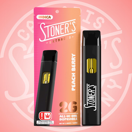 Stoner's Pod - Peach Berry - 2g