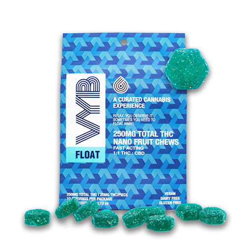 VYB Nano Fruit Chews 250mg - Float - Kiwi Strawberry