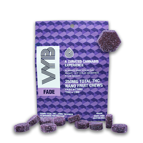 VYB Nano Fruit Chews 250mg - Fade - Mango Berry