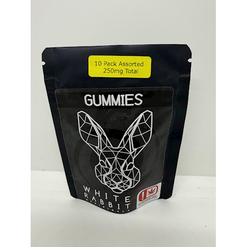 White Rabbit 10pk 250mg Gummies Assorted
