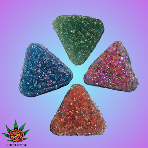 EDEN ROSE FULL SPECABLES- BLUE OCEAN BREEZE- HYBRID- CEREAL MILK - FULL SPECTRUM - 1000MG - BLUE OCEAN BREEZE - 110g