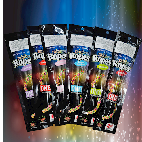 EDEN ROSE NANO N LATER - RAINBOW ROPES 125 - FRUIT PUNCH - 40g